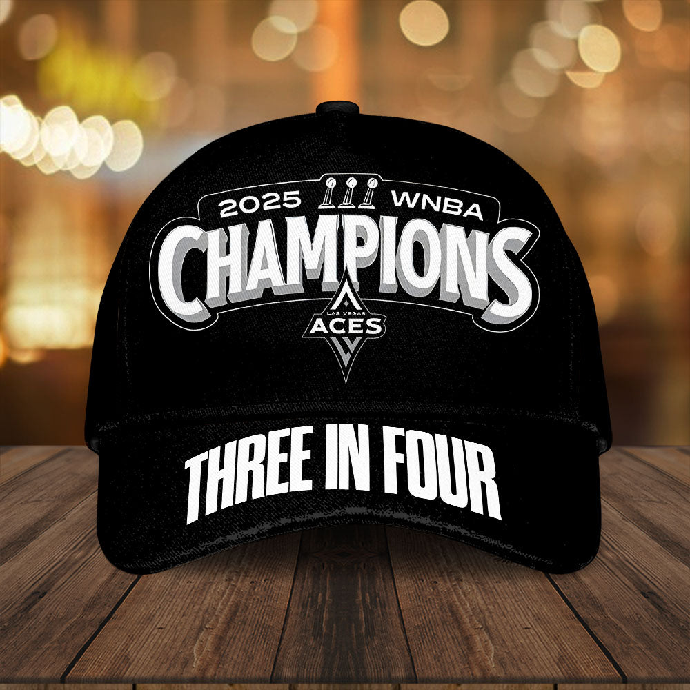 Las Vegas Aces 2025 WNBA Finals Champions Classic Cap – TANTN17343