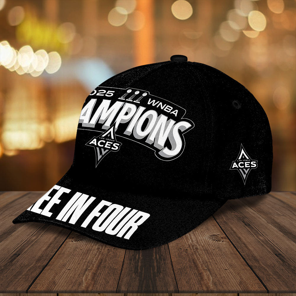 Las Vegas Aces 2025 WNBA Finals Champions Classic Cap – TANTN17343