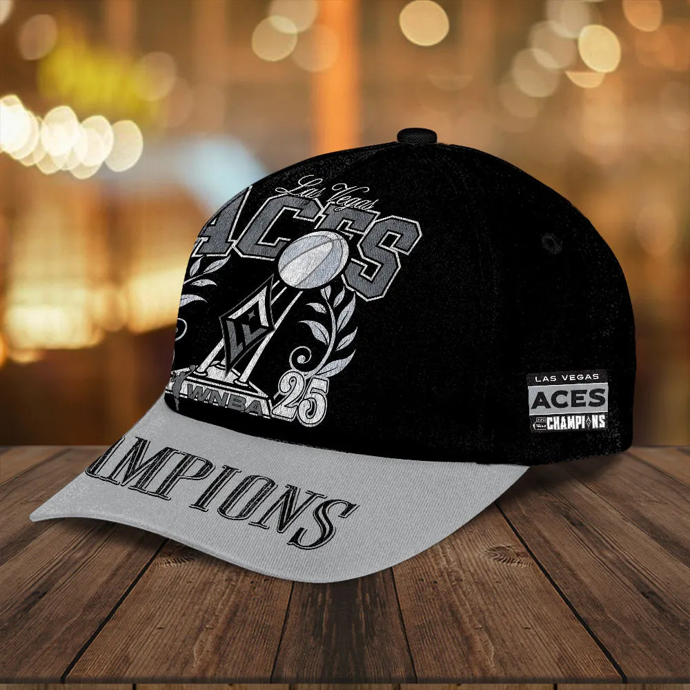 Las Vegas Aces 2025 WNBA Finals Champions Classic Cap – TANTN17436