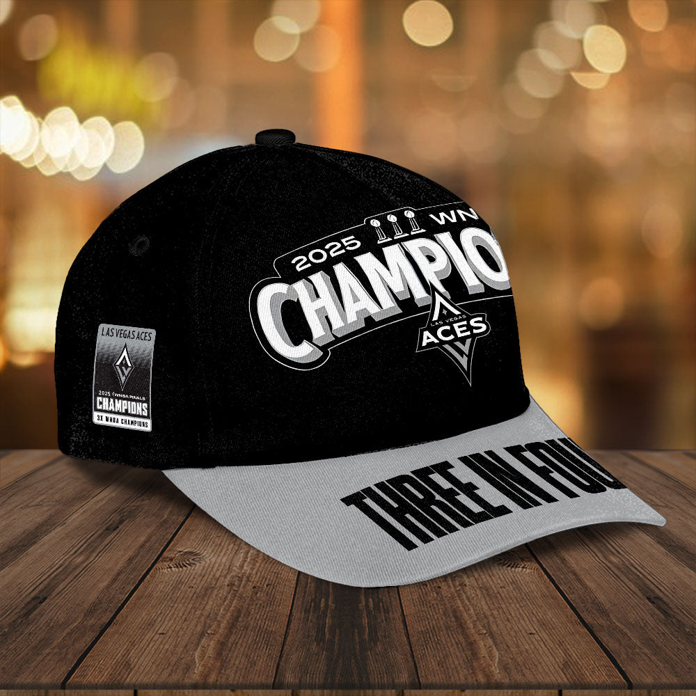 Las Vegas Aces 2025 WNBA Finals Champions Classic Cap – TANTN17438
