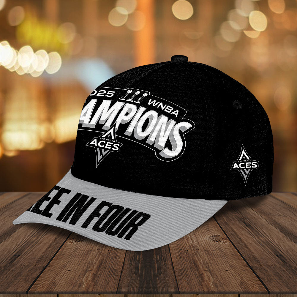 Las Vegas Aces 2025 WNBA Finals Champions Classic Cap – TANTN17438