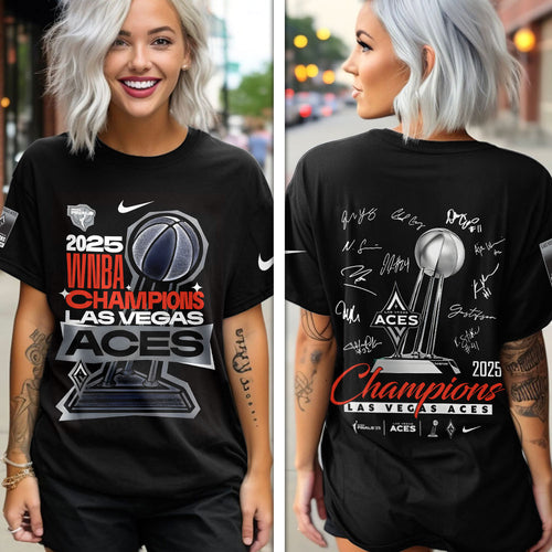 Las Vegas Aces 2025 WNBA Finals Champions 3D Apparel – TANTN17431
