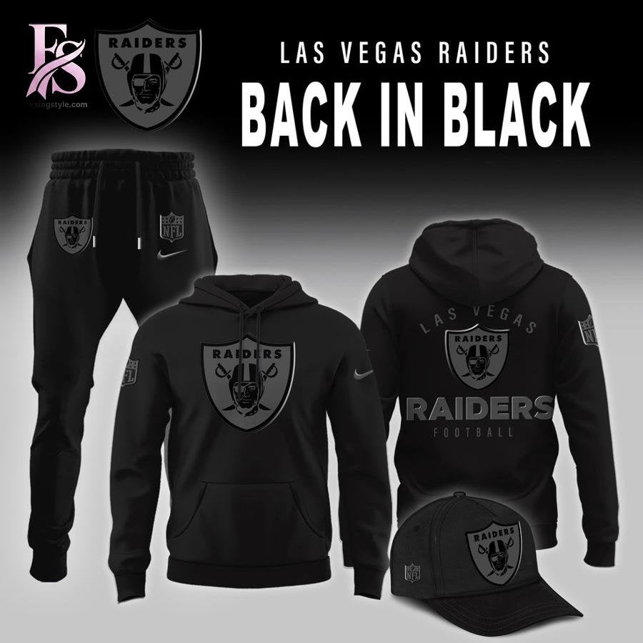 Las Vegas Raiders 2026 Back In Black Shirt