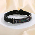 Las Vegas Raiders Crucial Catch 2025 Photo Bracelet – TANTN15965