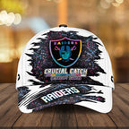 Las Vegas Raiders x Crucial Catch Intercept Cancer Classic Cap – MAITM12963