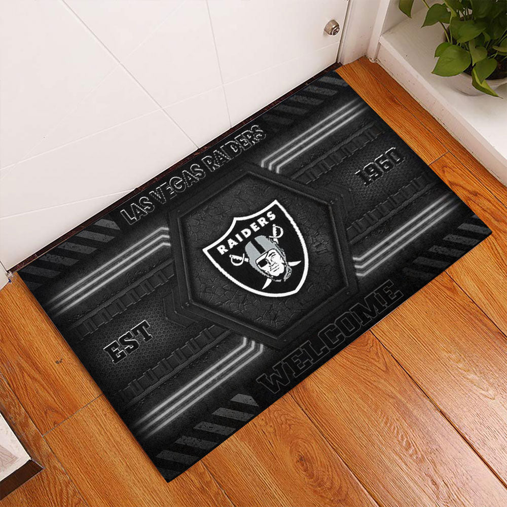 Las Vegas Raiders Custom Doormat – MAITM13167