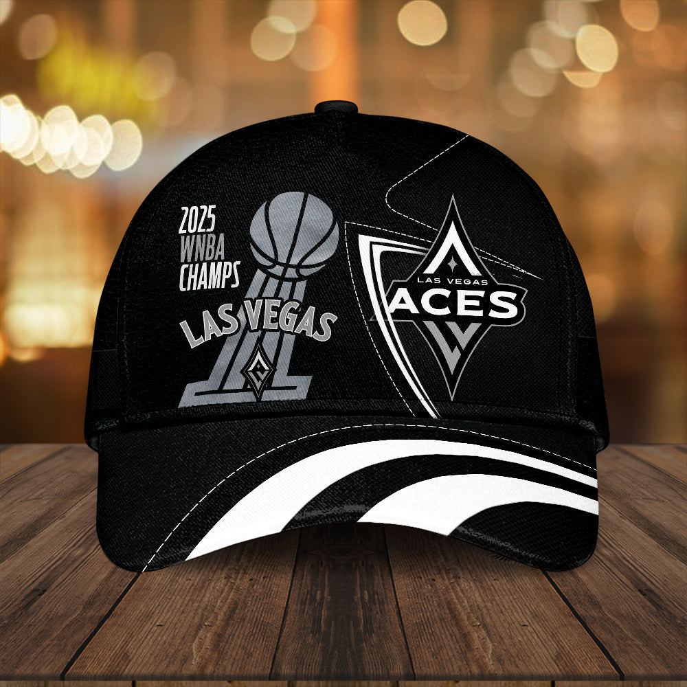 Las Vegas Aces 2025 WNBA Finals Champions Classic Cap – HOATT13756