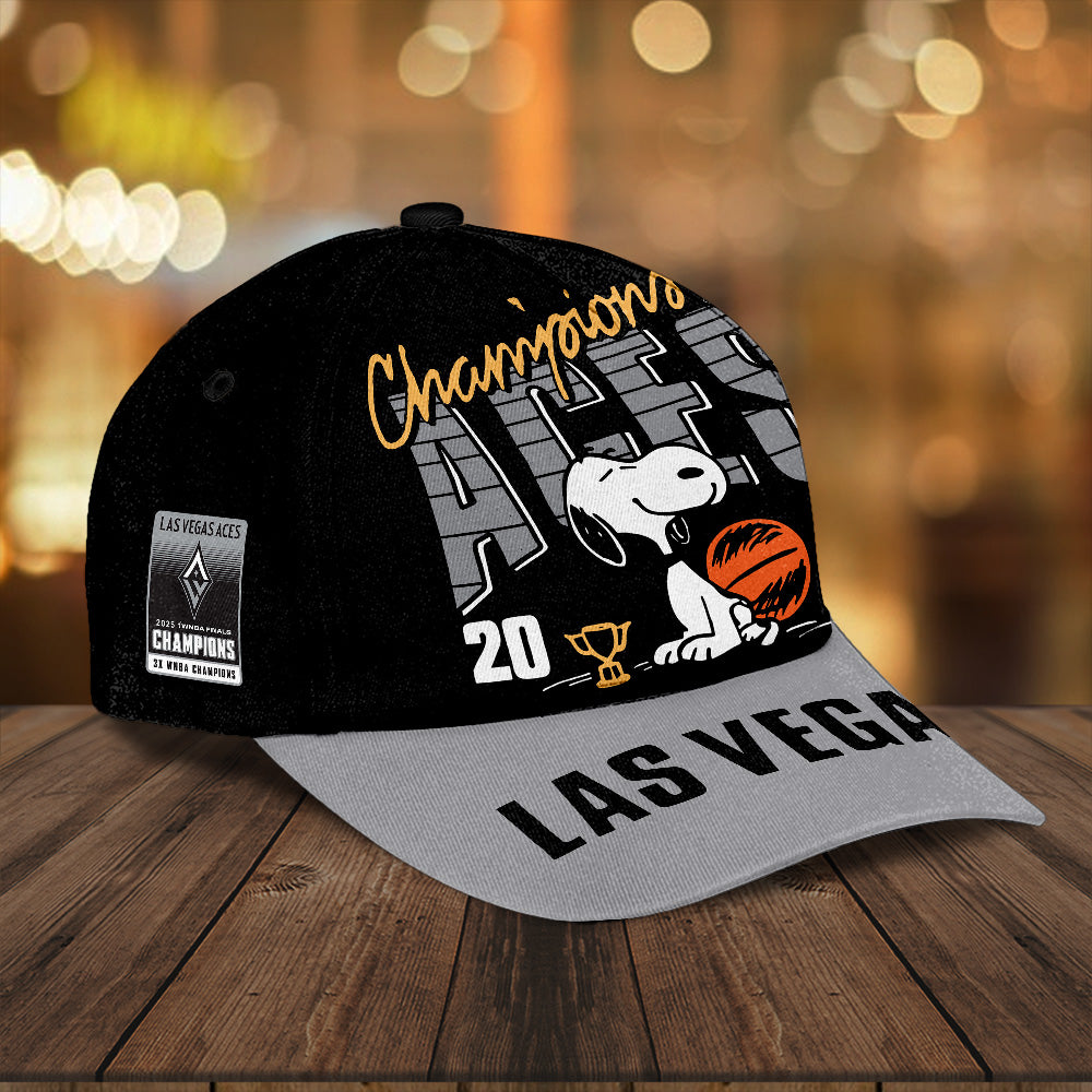 Las Vegas Aces 2025 WNBA Finals Champions Classic Cap – TANTN17435