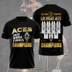 Las Vegas Aces WNBA 2025 Champions 3D Apparel – TMTHU1423