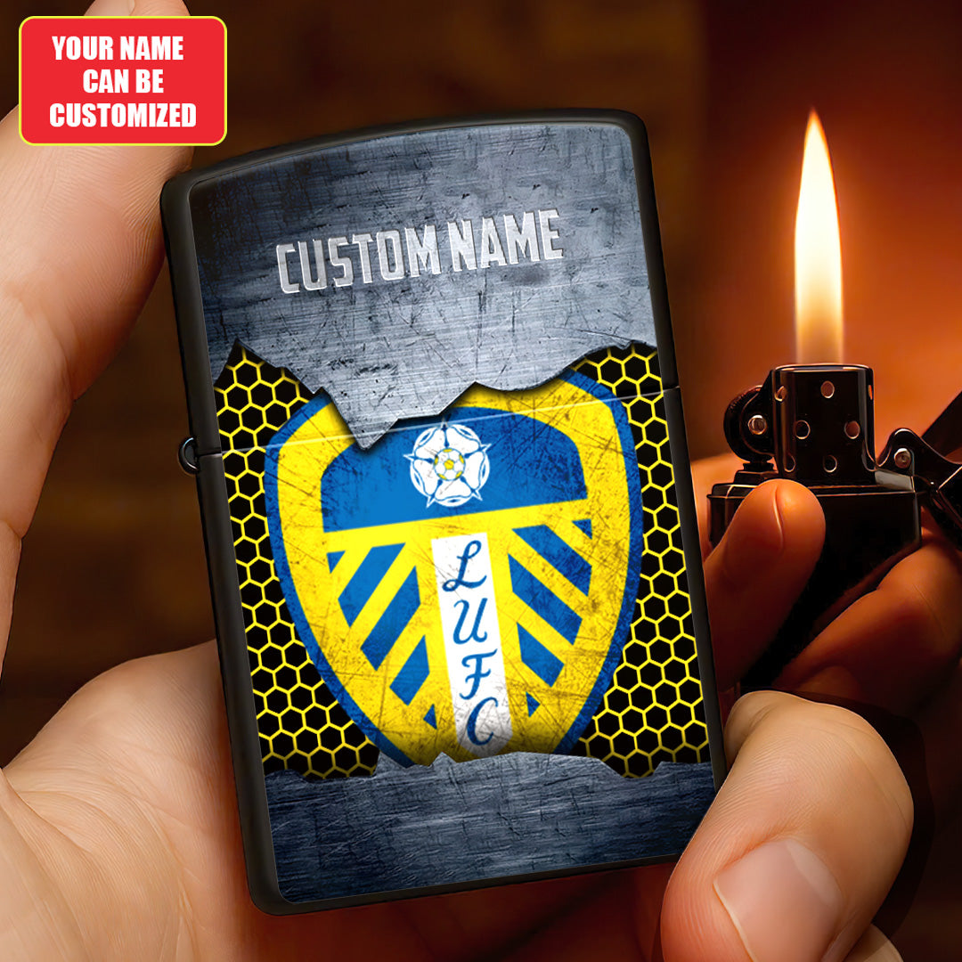 Personalized Leeds United Zippo Lighter Case (No Insert) – TANTN16391
