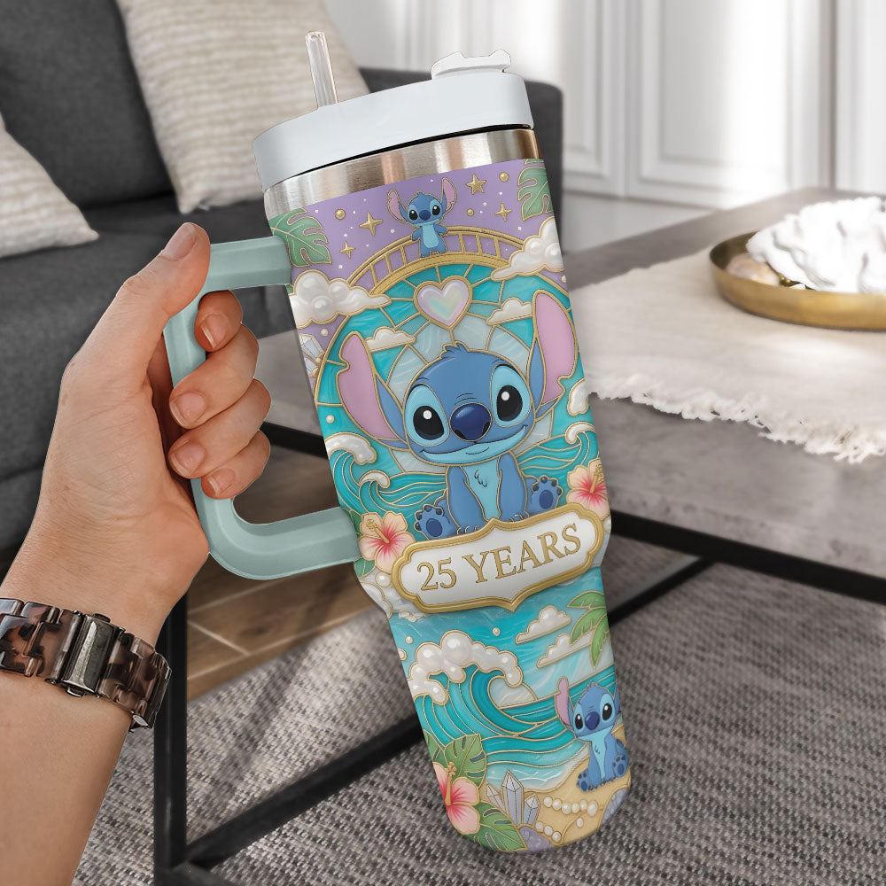 Lilo and Stitch 25th Anniversary 40oz Tumbler – TMTHU7123