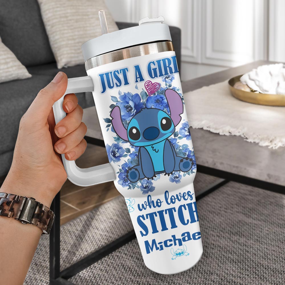 Personalized Lilo and Stitch 40oz Tumbler – HOATT19019