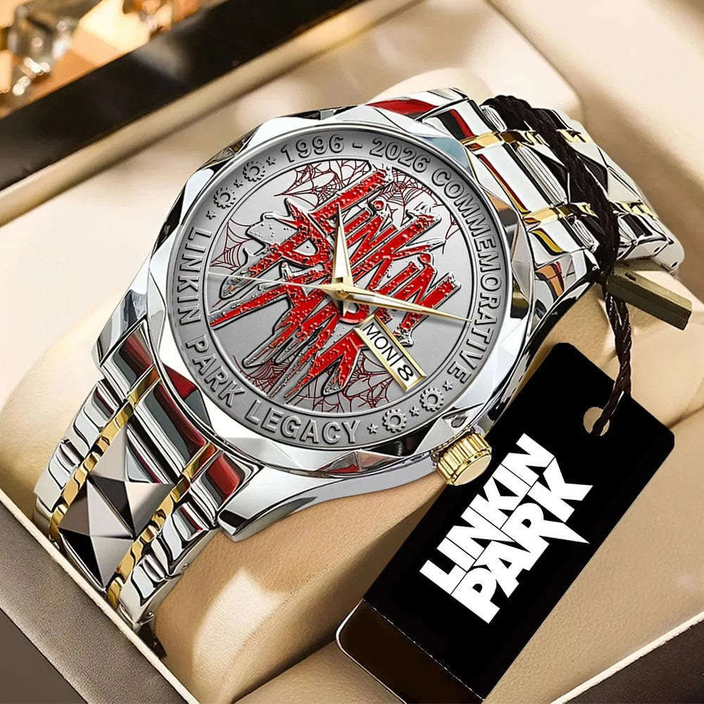 Linkin Park 30th Anniversary Alloy Luxury Quartz Watch – TANTN25010