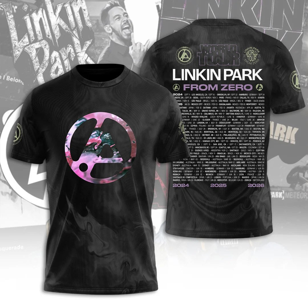 Linkin Park Tour 2026 3D Apparel – TANTN25014