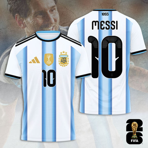 Lionel Messi x Argentina National Football Team World Cup 2026 3D Apparel – TANTN18321