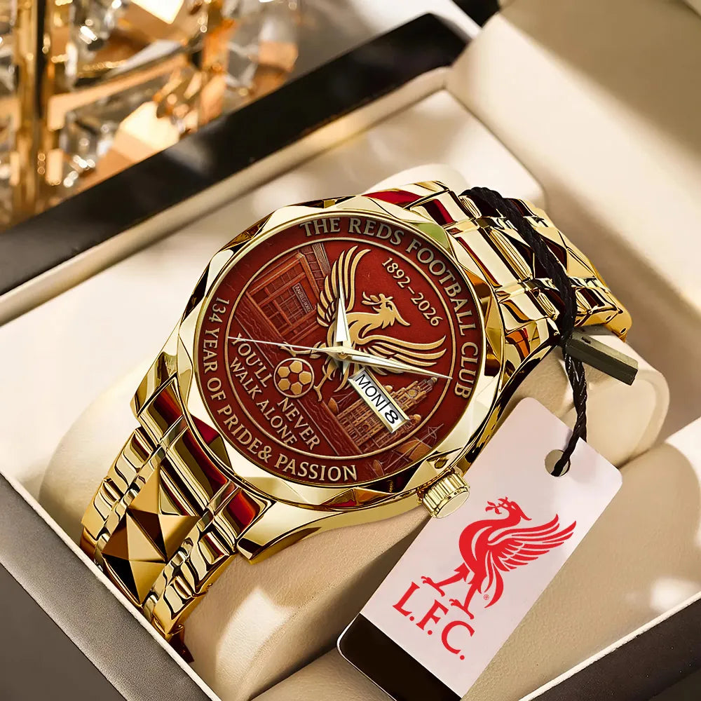 Liverpool FC Alloy Luxury Quartz Watch – TANTN18688