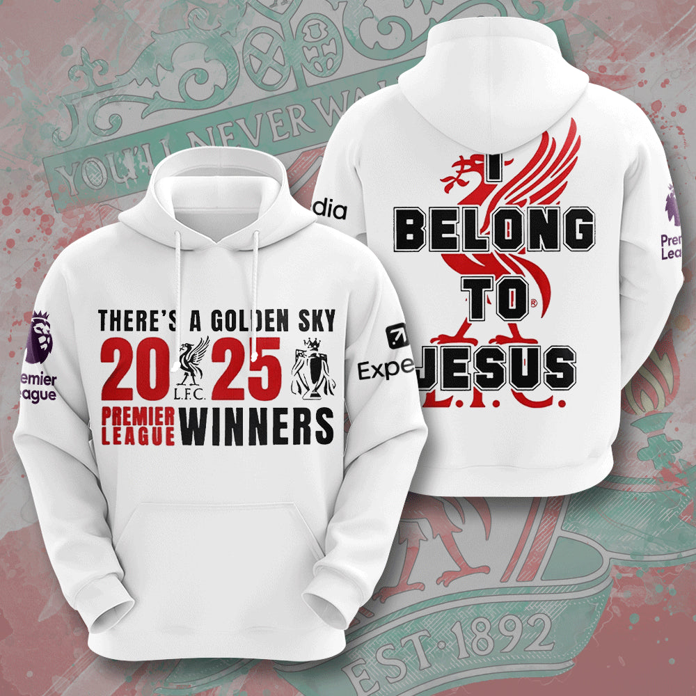 Liverpool FC 2024/25 Premier League Champions 3D Apparel – MAITM 10881