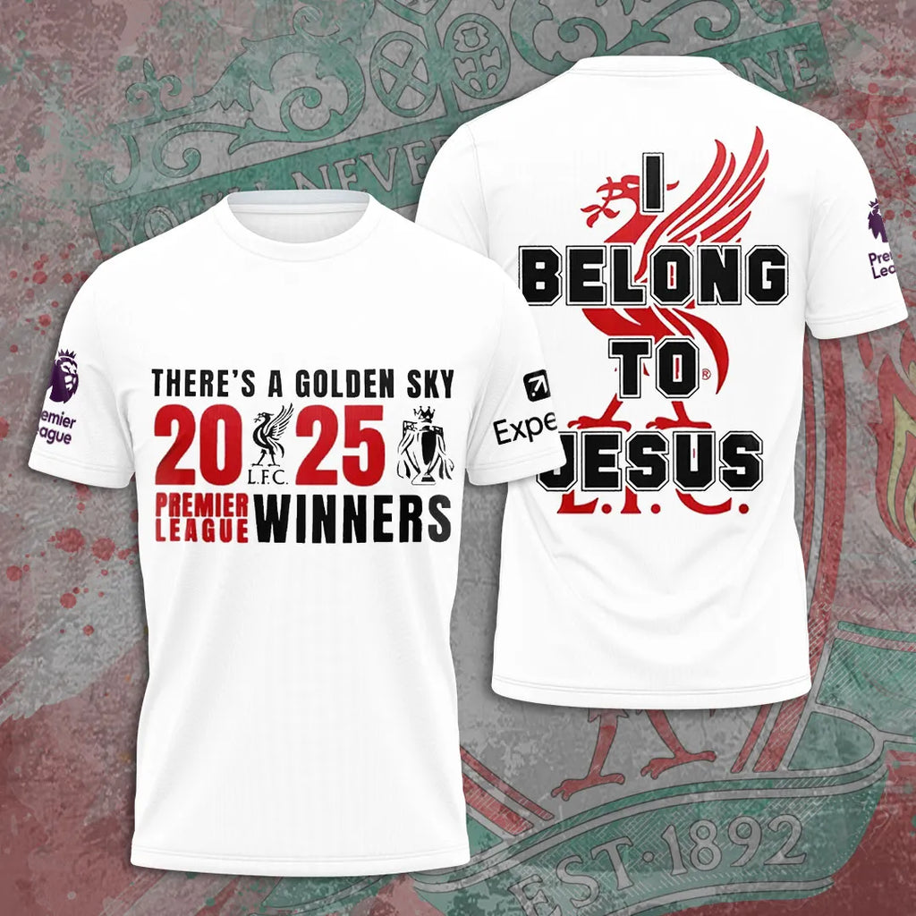 Liverpool FC 2024/25 Premier League Champions 3D Apparel – MAITM 10881