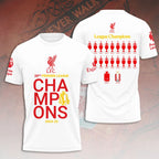 Liverpool FC 2024/25 Premier League Champions 3D Apparel – HOATT 10135