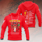 Liverpool FC 2024/25 Premier League Champions 3D Apparel – HOATT 10107