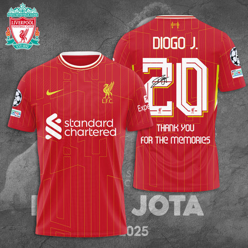 Liverpool FC x Diogo Jota 3D Apparel – TANTN 14164