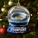 Los Angeles Dodgers 2025 World Series Champions Custom Shape 2-sided Acrylic Ornament – HOATT14868