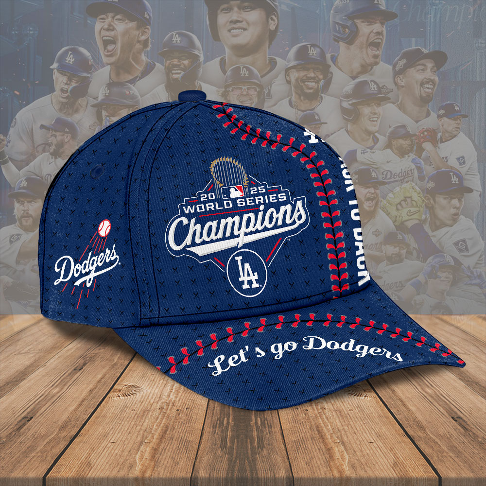 Los Angeles Dodgers 2025 World Series Champions Classic Cap – HOATT14313