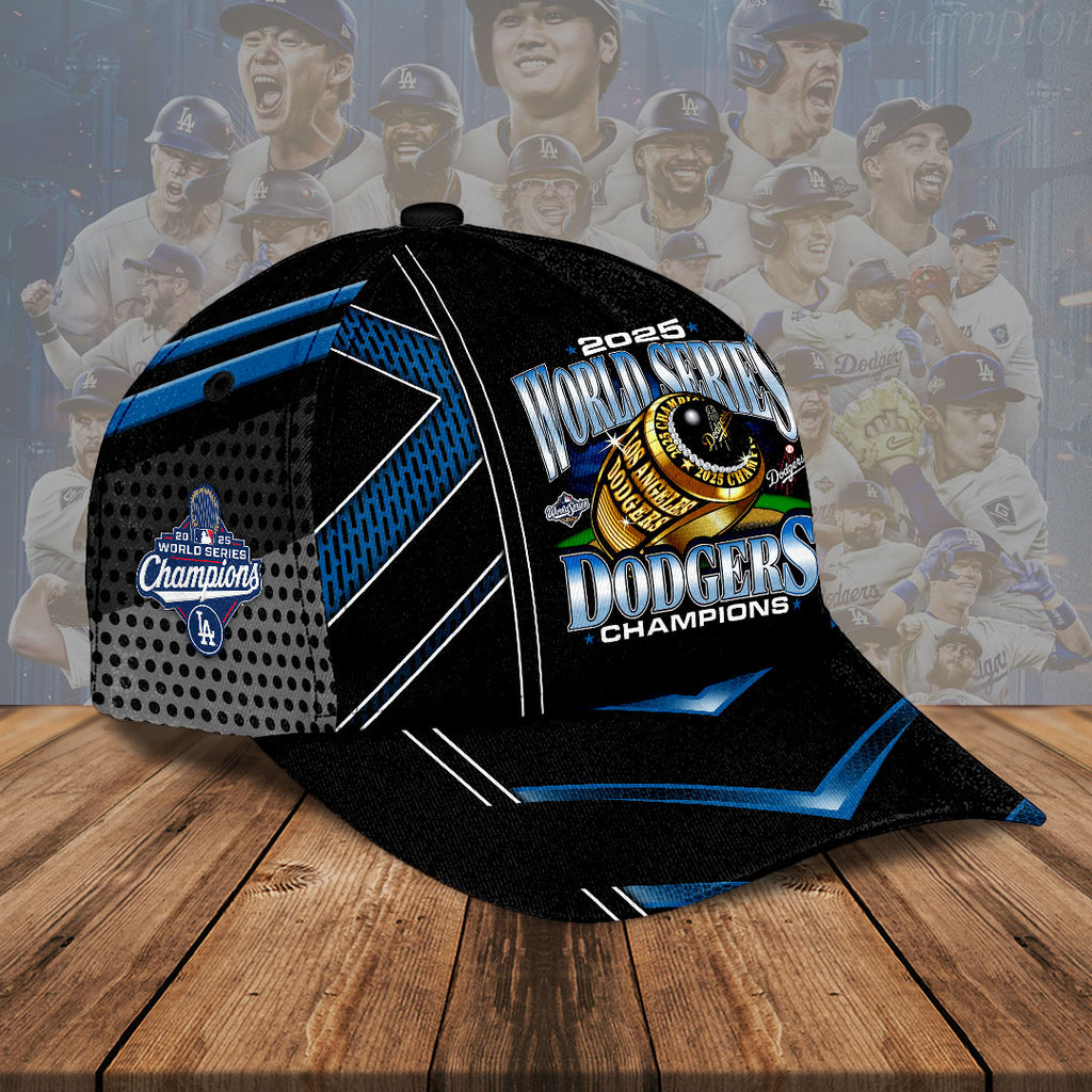 Los Angeles Dodgers 2025 World Series Champions Classic Cap – HOATT14380