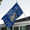 Los Angeles Dodgers 2025 World Series Champions 3D Double-side House Flag – HOATT14326