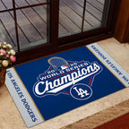 Los Angeles Dodgers 2025 World Series Champions Doormat – MAITM13646