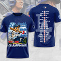 Los Angeles Dodgers 2025 World Series Champions 3D Apparel – MAITM13689