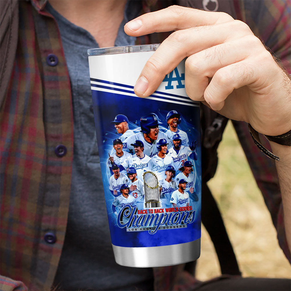 Los Angeles Dodgers 2025 World Series Champions Tumbler Cup – HOATT14789