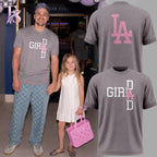 Los Angeles Dodgers Girl Dad T-Shirt