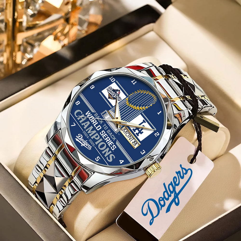 Los Angeles Dodgers World Series 2025 Alloy Luxury Quartz Watch – TANTN18244