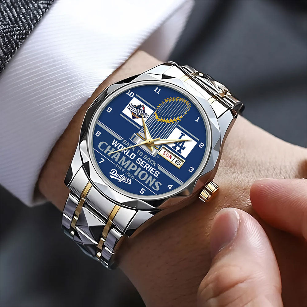 Los Angeles Dodgers World Series 2025 Alloy Luxury Quartz Watch – TANTN18244