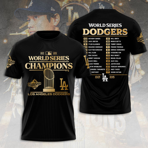 Los Angeles Dodgers World Series 2025 3D Apparel – TANTN18130