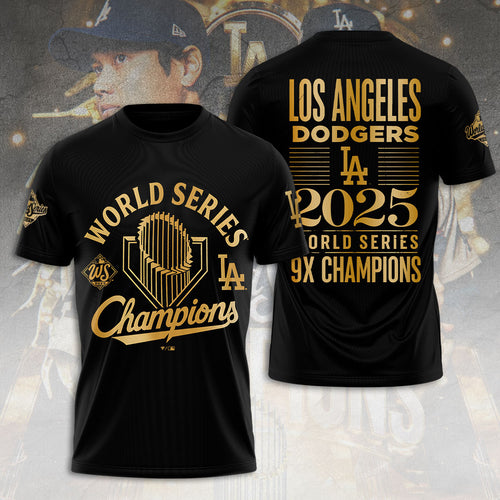 Los Angeles Dodgers World Series 2025 3D Apparel – TANTN18151