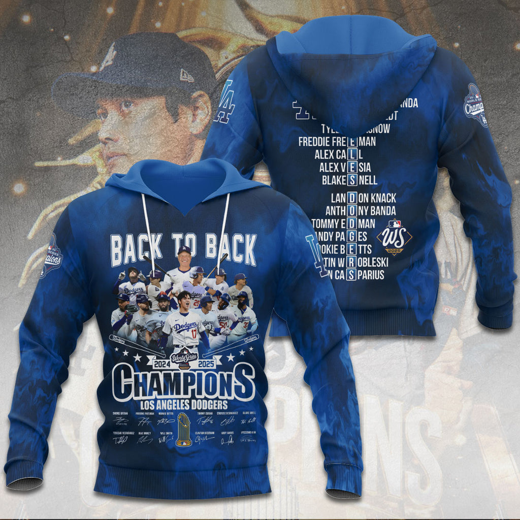 Los Angeles Dodgers World Series 2025 3D Apparel – TANTN18345