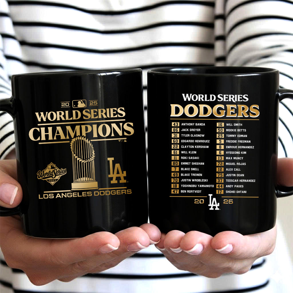 Los Angeles Dodgers World Series 2025 Ceramic Mug – TANTN18332