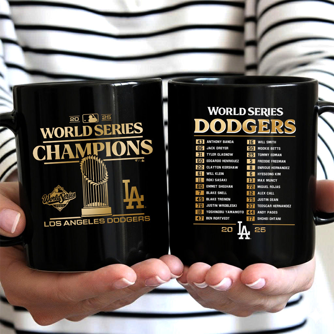 Los Angeles Dodgers World Series 2025 Ceramic Mug – TANTN18332