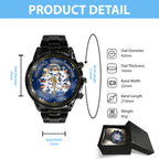 Los Angeles Dodgers World Series 2025 Black Stainless Steel Watch – TANTN18256