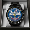 Los Angeles Dodgers World Series 2025 Black Stainless Steel Watch – TANTN18570