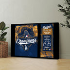 Los Angeles Dodgers World Series 2025 Rectangle Canvas With Inner Frame – TANTN18147
