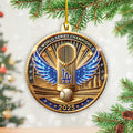 Los Angeles Dodgers World Series 2025 Custom Shape 2-sided Acrylic Ornament – TANTN18379