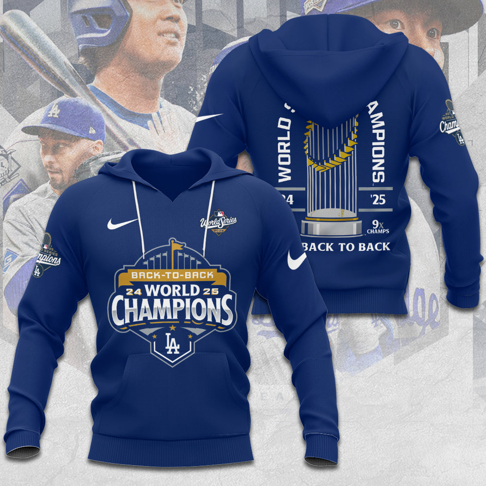 Los Angeles Dodgers World Series 2025 3D Apparel – TANTN18169