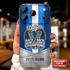 Personalized Los Angeles Dodgers World Series 2025 Phone Case – TANTN18294