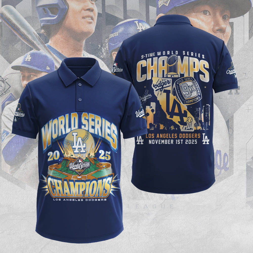 Los Angeles Dodgers World Series 2025 3D Apparel – TANTN18247