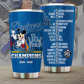 Los Angeles Dodgers World Series 2025 Tumbler Cup – TANTN18349