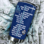 Los Angeles Dodgers World Series 2025 Tumbler Cup – TANTN18351