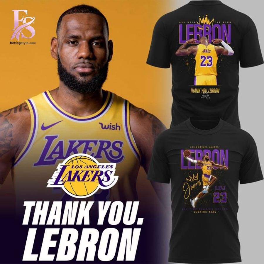 Los Angeles Lakers Scoring King LeBron Shirt